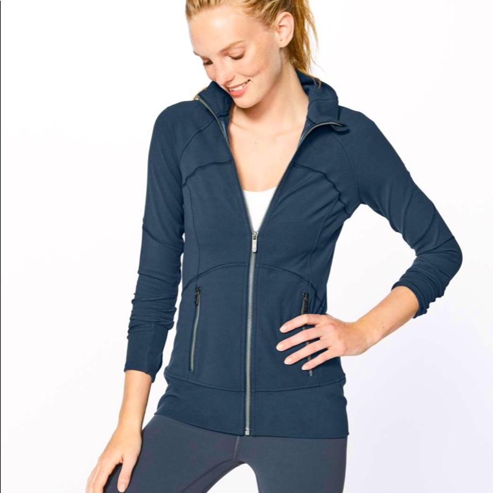 Lululemon Contour Jacket - 4 - nocturnal teal